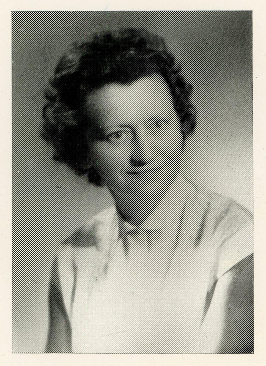Portrait d’identité d’Agnès Nuytten, photographie originale et sa version imprimée offset pour la presse, sd. Archives municipales de Lambersart - 2LAM_Fi4
