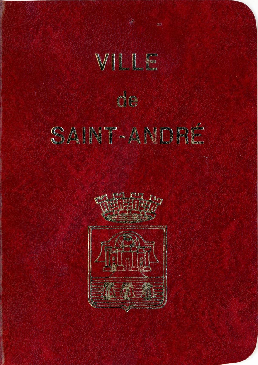Carte d'identité de conseiller municipal de Saint-André, 1971. Archives municipales de Saint-André-lez-Lille - 1STA_K237